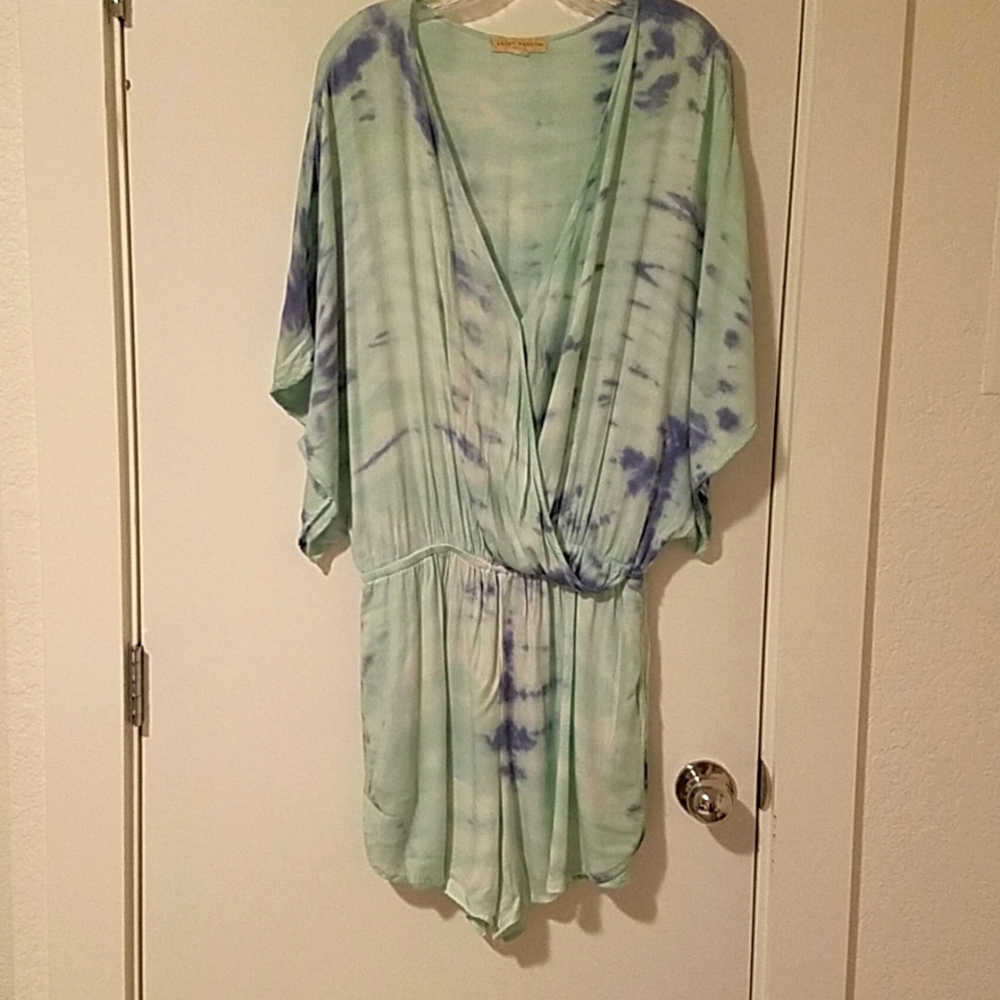 Green dragon romper.